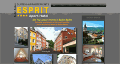 Desktop Screenshot of esprit-art.de